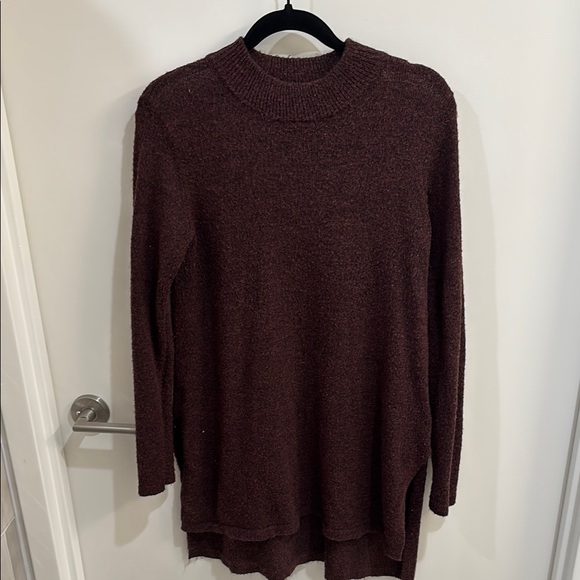 H&M Dark Maroon Tunic / Cowl Neck Sweater - Picture 1 of 3